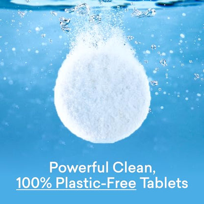 BLUELAND Toilet Bowl Cleaner Tablets, 14 Count (Pack of 1), Lemon Cedar, Plastic-Free, No Harsh Chemicals, Plant-Based, Septic-Safe, Removes Lime, Rust, Hard Water and Toilet Ring Stains - size: 14 Count (Pack of 1)