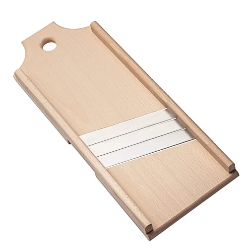 2 pcs Three-knives Wooden Cabbage Shredder for Coleslaw