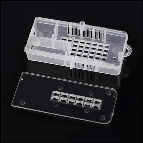 Queen Bee Cage 30pcs Bee Tools King Transparent Cage Transport Queen Rearing Cell Prisoner Beekeeping Supplies for Beekeeping Supplies