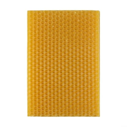 30Pcs Beeswax Beehive Foundation Sheet 9X13.2cm Natural For Honeycomb Nesting Bases For Beekeeping Equipments Hive Frames DIY Candle Making