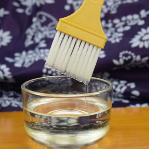 Pastry Brush Kitchen Accessories Yellow Barbecue Basting Brush Cooking Tools Reusable BBQ Oil Brush Pancake(Yellow)