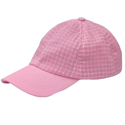 Three Layer Ventilated Beekeeping Veil in Round (3-Layer Hat, Pink P-Cap) - color: Pink P-CAP