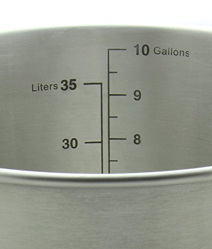Kegco 10 gallon Brew Kettle with Plug & 2Piece Ball Valve