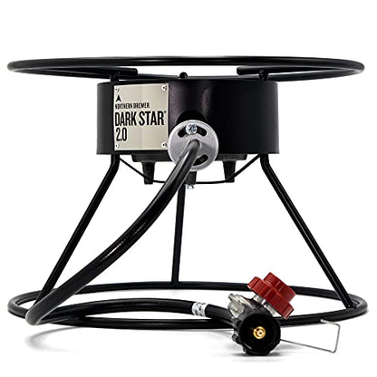 Northern Brewer - Dark Star Propane Burner for Beer Brewing (Black)