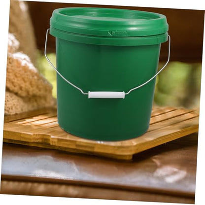 LABRIMP Plastic Fermentation Bucket Lid Food Grade Fermenting Pail for Home Brewing Wine and Beer Portable Fermenter for Wine