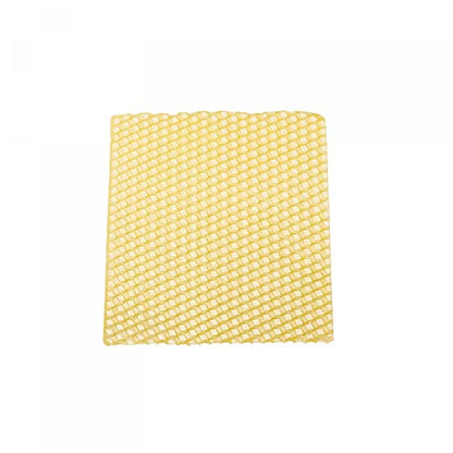 uxcell Beeswax Foundation Sheets Beekeeping Supplies Waxed Coated Nest Foundation for Making Candles 10Pcs