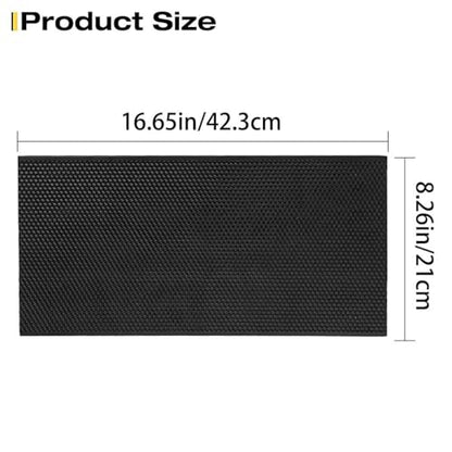BeeCastle Black Beehive Beeswax Coated Foundation Sheet,Waxed Foundation Sheet, 8-1/2-Inch Deep Foundation for Beehive Deep Frames - color: Black, size: 8-1/2-Inch