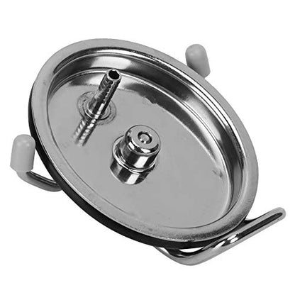 Homebrew Carbonation Keg Lid with 0.5 Micron Stainless Steel Carbonation Stone Replacement Compatible with Pepsi Kegs