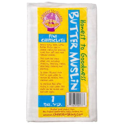 Butter Muslin (Fine Cheesecloth), 1 Sq. Yd.