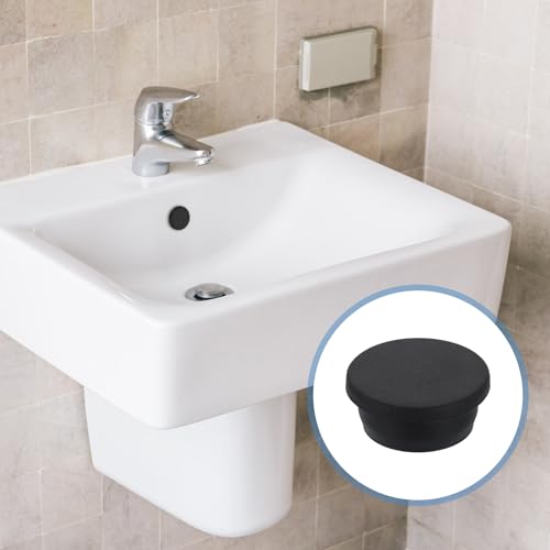 uxcell Silicone Hole Plug, Waterproof Round Rubber Stoppers Bottle Seal Plugs Tube Pipe End Caps for 30mm/1.18" Hole for Bathtub Bottle, Black - size: 30mm/1.18"