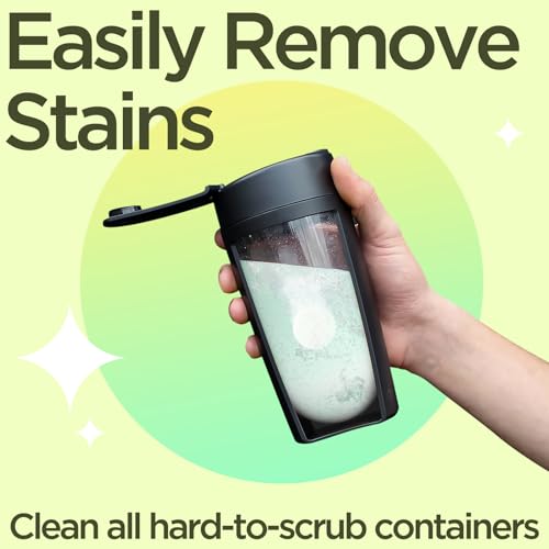 Water Bottle Cleaning Tablets, Bottle Clean Tablet for Hydration Bladders, Stainless Steel, Tumblers, and Glass Bottles, 120 count (Pack of 1), Apple - size: 1 Count (Pack of 120)
