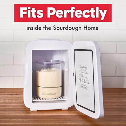 Brod & Taylor Sourdough Starter Jar (32oz) 100% Dishwasher Safe, Measurement Markings, Height Marker & Loose-Fitting Lid That Prevents Pressure Buildup (Durable Glass Jar, BPA-Free) - size: 32 Ounce