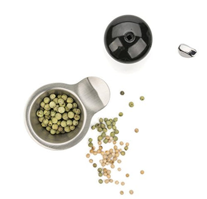 RSVP International Endurance Collection Kitchen Spice Jar/Oil Bottle Funnel, Stainless Steel and Dishwasher Safe, Angled Spout - size: Standard (Pack of 1)