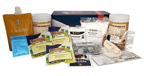 Brewer's Best - 1009 - Home Brew Beer Ingredient Kit (5 Gallon), (Gluten Free Ale) Straw