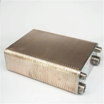 80 Plates Wort Chiller Cooler Heat Exchanger SUS 304 Stainless Steel Home Brew Beer Wine Making 1.6Mpa