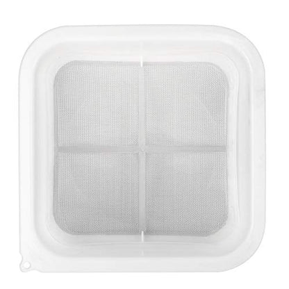 Double Layer Honey Strainer Sieve, Food Grade Beekeeping Tools, Fine Mesh for Honey with Coarse and Fine, Includes Funnel for Pouring, PP