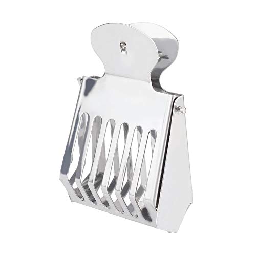 HERCHR Bee Catching Tool, 2Pcs Bee Queen Clip Beekeeping Stainless Steel Bee Queen Catchers Cages Beekeeper Catching Apiculture Beekeeping Tool