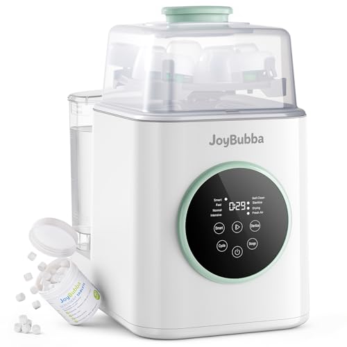 Baby Bottle Washer and Sterilizer with Dryer – 19-Min Fast All-in-One Machine for Baby Bottles, Pump Parts & Accessories, 3 High-Temp Sterilization Modes, 60 Cleaning Tablets - size: C3 Baby Bottle Washer