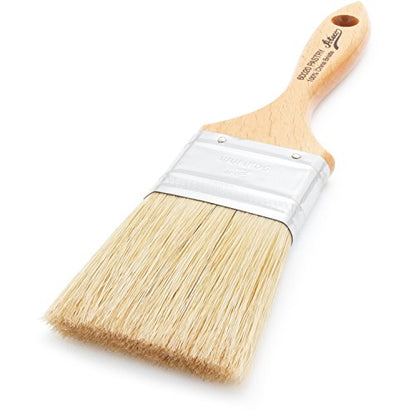 Ateco White, 2" Wide - size: 2" Wide, style: White Boar Bristle