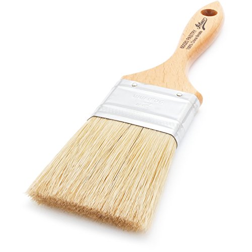 Ateco White, 2" Wide - size: 2" Wide, style: White Boar Bristle