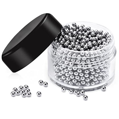1000 PCS Decanter Cleaning Beads, 304 Stainless Steel Cleaning Balls for Glassware, Reusable Cleaning Beads for Wine Decanters Water Bottle Carafe and Vase - style: 1000pc Beads for Decanter