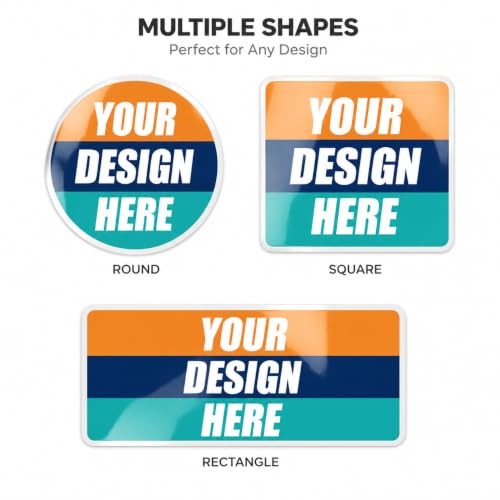 Custom Waterproof Labels for Glass Bottles & Drinks – Durable Vinyl Stickers for Coffee, Juice, Milk Tea & Smoothies – UV Resistant, Tear-Proof, Oil & Water Resistant Labels (Round)