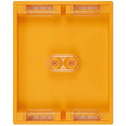 6 Channels Food-Grade Bee Top Feeder, Langstroth 10 Frame Bee Hive Top Feeder for Beekeeping Honey Bee Dry and Wet Feeding