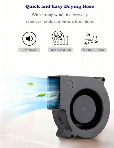 CPAP Hose Dryer with ON/Off Switch for Resmed Airsense 10 11 Machine Tubing, Cpap Cleaner Blower Fan, Cpap Tube Cleaning Kit Helps Quick Drying Hose, Cpap Supplies - size: Standard