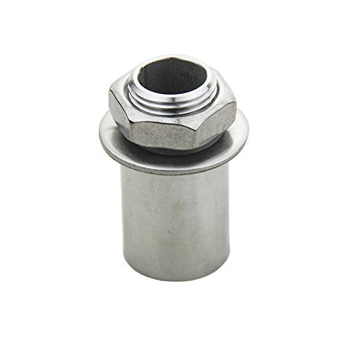 Weldless Boil Kettle Ball Valve Bazooka Kit 12" Kettle Screen, 2 Piece Ball Valve, 1/2" Hose Barb, Homebrew Hardware
