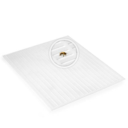 Honey Keeper Beehive 20 Frame Complete Box Kit (10 Deep and 10 Medium) with Metal Roof for Langstroth Beekeeping