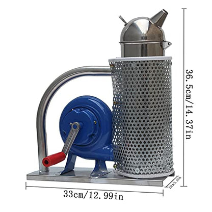 Stainless Steel Bee Smoker, Heat Shield Beekeeping Equipment