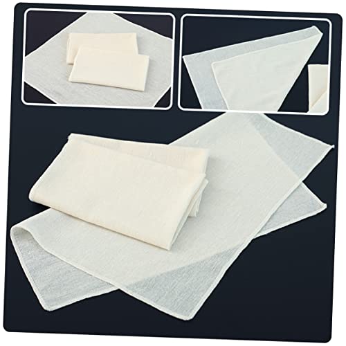 10pcs Professional Unbleached Cotton Muslin Xin Cheese Cloth for Straining Nut Milk Butter Yogurt for Cheese Making Cooking