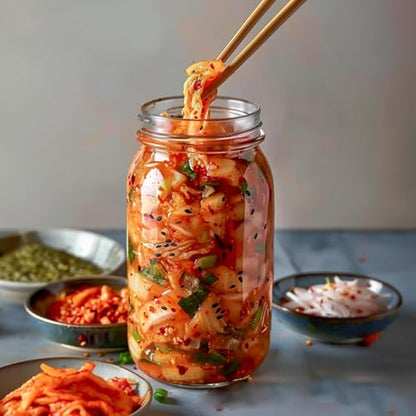 ComSaf 64 oz Wide Mouth Mason Jars 3 Pack, Half Gallon Glass Jars with Lids | BPA-Free Materials, Large Size, Canning Pickling Sauce, Meal Prep Salad, Sourdough, Flour And Sugar For Baking, Food Storage - size: Half Gallon wide mouth 3PCS