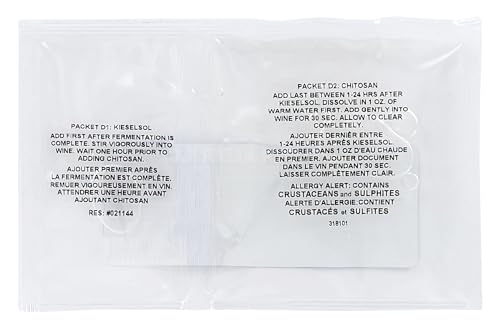 Liquor Quik Super-Kleer KC 2-Part Finings - Pack of 5