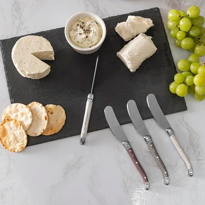 French Home 8-Piece Laguiole Spreader Set - Warm Spice - style: Warm Spice