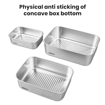 34oz/1000ml Stainless Steel Food Containers, Stainless Steel Containers with Lids,Snack Containers,Lunch Box,Easy Clean,Airtight&Leakproof for Kitchen Storage,Dishwasher safe,BPA-Free - size: Small Box(34oz/1000ml)