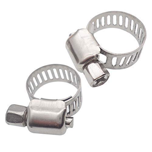 Home Brewing and Winemaking Silicone Tubing, 1/2 inch ID x 3/4 inch OD, 1/8 inch Wall - 10 ft, High Temp Food Grade Tube, Flexible Hose Pipe with Stainless Worm Gear Hose Clamps - color: 13mm x 19mm (1/2"ID x 3/4"OD)