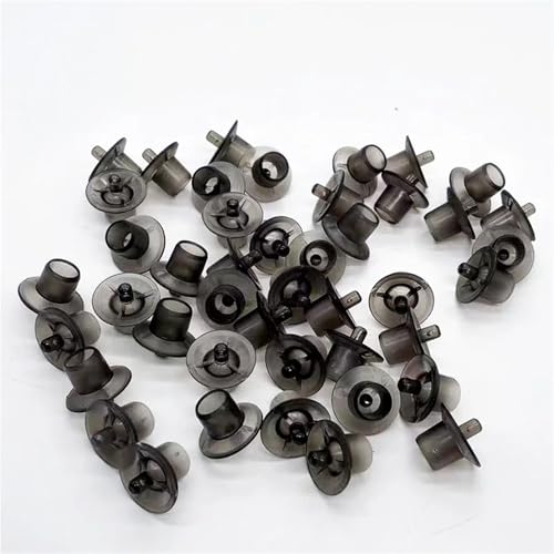 300pcs Queen Bee Cup Plastic Rearing Kit, Breeding Cell Cups for Beekeeping Supplies(Black) - color: Black