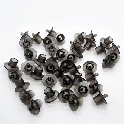 300pcs Queen Bee Cup Plastic Rearing Kit, Breeding Cell Cups for Beekeeping Supplies(Black) - color: Black