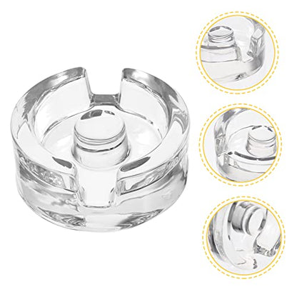 DECHOUS Fermented Glass Weight Jar Wide Mouth Lid for Sauerkraut Pickle Mason Jar Fermentation Weight