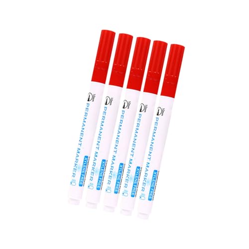 Multipurpose Cold Marker Freezer Marker Pen Ideal for Clear Legible Writing on Various Packaging Materials Food Storage Pen - color: Red