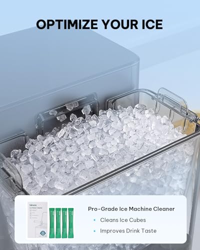 Silonn Ice Maker Cleaner & Descaler | Fast Dissolving, Safe| 100% Pure Citric Acid Descaler Powder, 24 Individually Packaged Pouches, Compatible with All Ice Makers & Coffee Machines - size: 1 Ounce (Pack of 24)