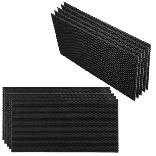 30pcs/Pack Plastic Foundation Sheet for Bee Frame Wax Coated Foundation Sheet Beehive Frame Foundation Sheet Beekeeping Supplies Cell Size 5.4mm (Medium Size: 425 * 141mm) - size: Medium Size: 425*141mm