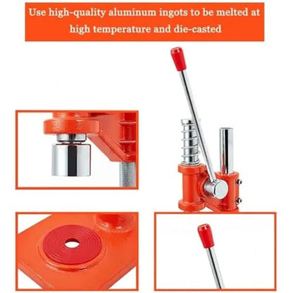 Manual Beer Capping Machine, Bench Bottle Capper, Beer Bottle Capper Tool with Non-Slip Base and Adjustable Handle, High-Efficiency Capping, No Need Electricity, for Homebrew Beer