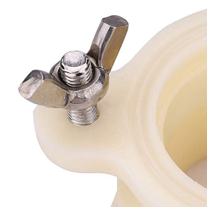 Honey Gate Valve, Nylon Honey Extractor Tap with Stainless Steel Screws, Extraction Equipment for Beekeeper Beekeeping Harvesting