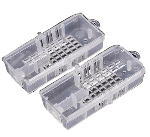 Queen Bee Cage 30pcs Bee Tools King Transparent Cage Transport Queen Rearing Cell Prisoner Beekeeping Supplies for Beekeeping Supplies