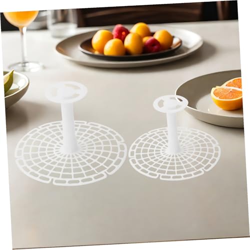 SHOWERORO Fermenting Jar Helper Pickle Press Tool 2pcs Plastic Press Plates Fast Easy Pickling Kitchen Essential