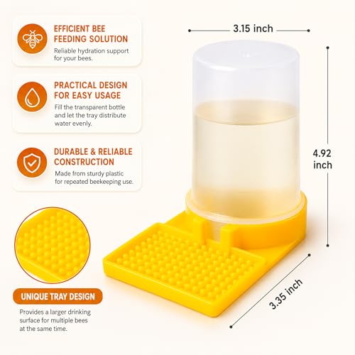 Sunvara Bee Feeder Bee Watering Station 2 Pack