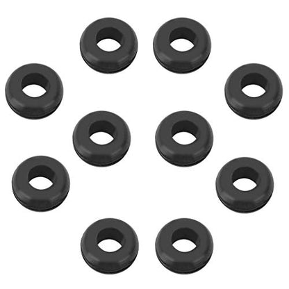 10Pcs Airlock Grommet Rings for Fermenter Lid Beer Brewing Equipment Homebrew Supplies with Plastic Material for Digester