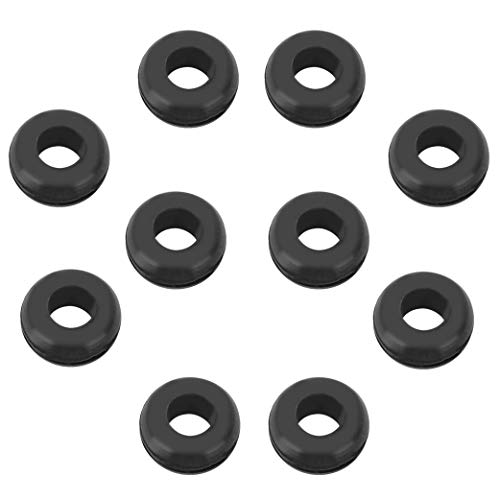 10Pcs Airlock Grommet, Airtight Airlock Grommet Rings for Fermenter Lid Beer Brewing Tool Accessories